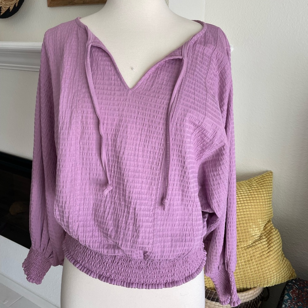 Anhropologie Long Sleeve blouse